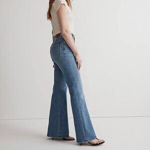 Madewell The Curvy Perfect Vintage Flare Jean in Tarlow Wash sz 29